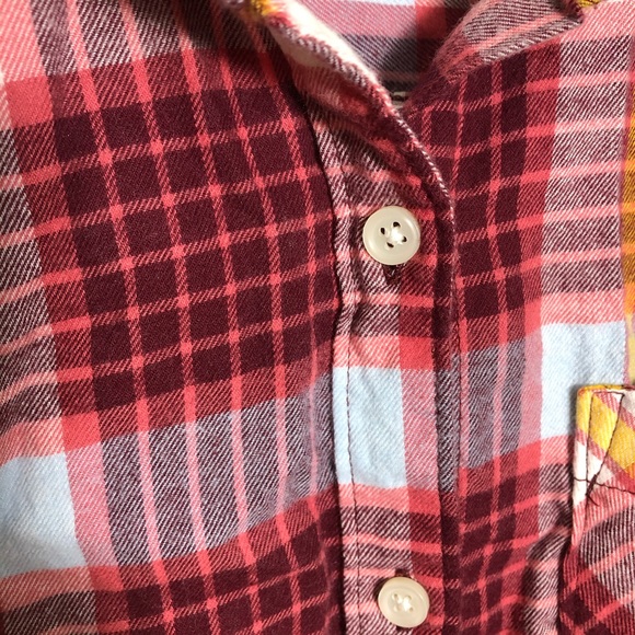 Old Navy Plaid Flannel Tunic Shirt MP - Picture 5 of 13